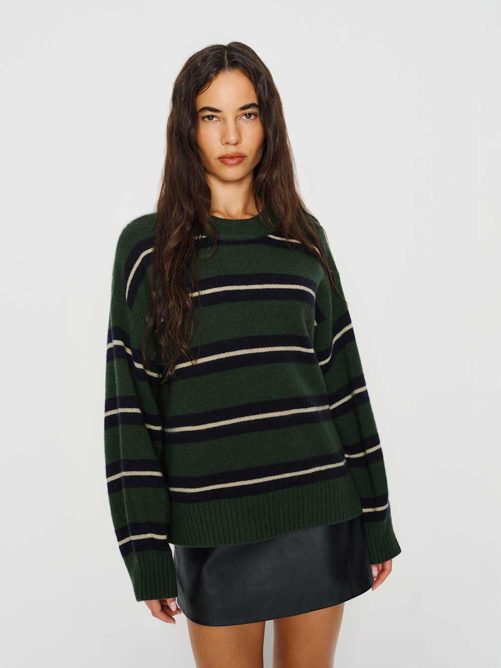 Cove Cashmere Oversized Crew | Reformation (Global)