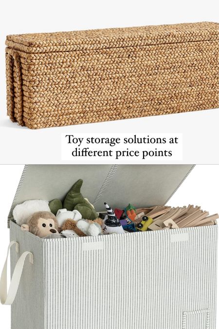 Nice looking toy storage solutions at different price points 