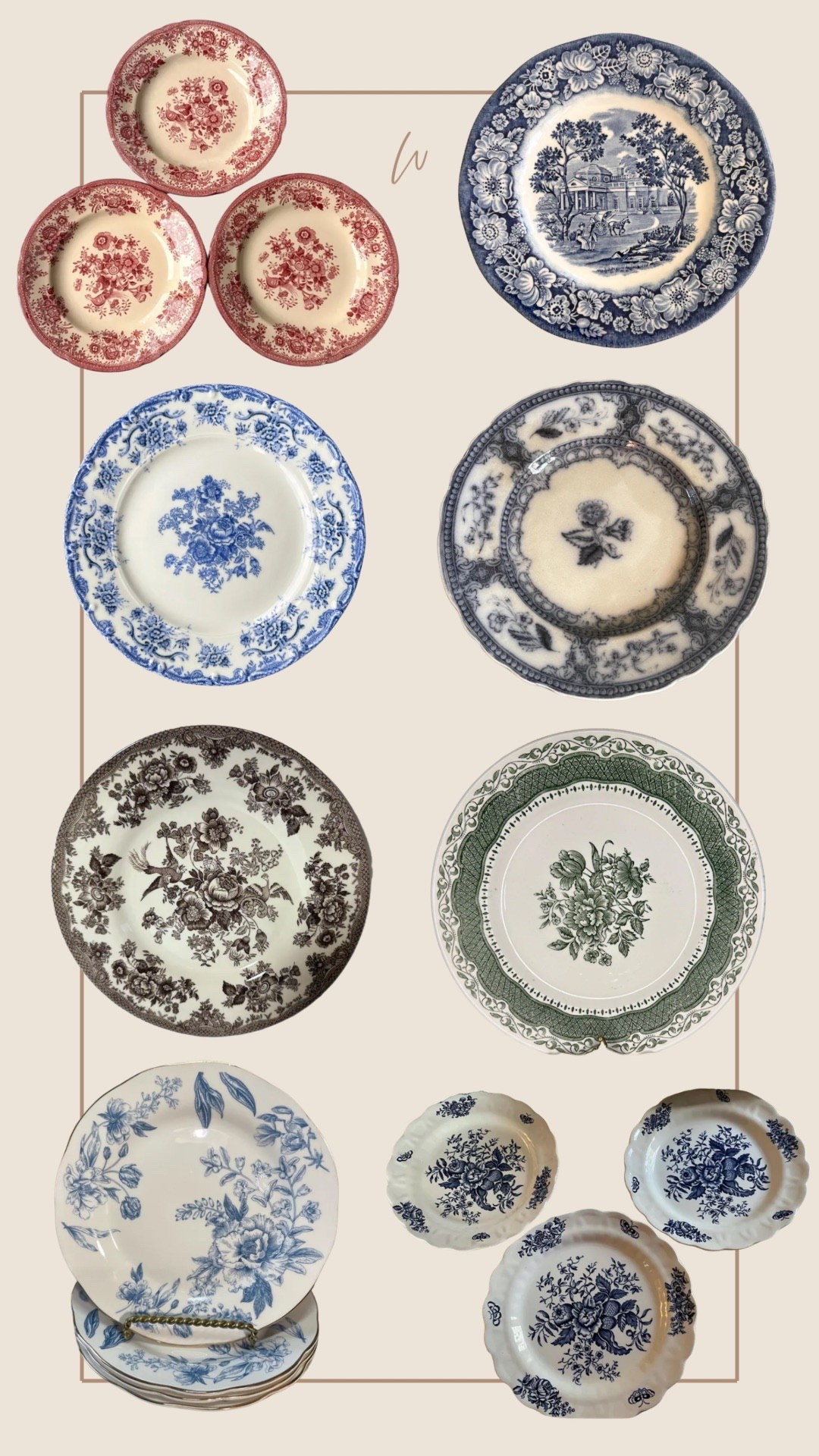 Vintage plates roundup ✨

#LTKHome