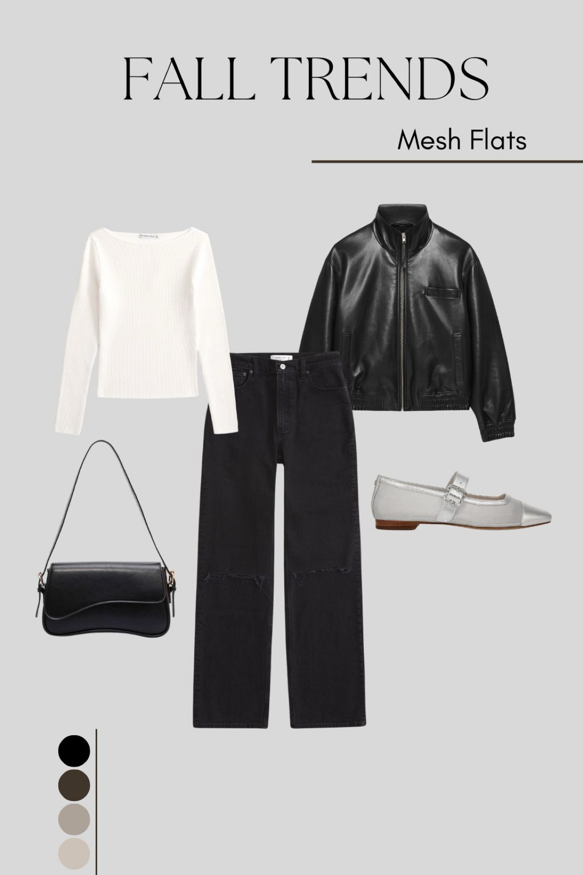 Fall outfit idea! Silver mesh flats from Sam Edelman. 

#LTKFindsUnder100 #LTKShoeCrush #LTKStyleTip