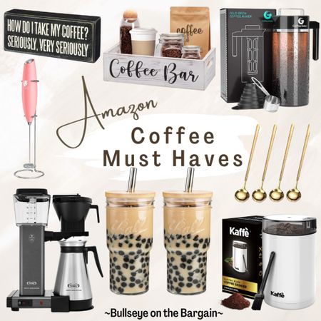 🎯☕️Sharing my top favorite coffee items for those coffee lovers out there! #founditonamazon 

#LTKFind #LTKhome