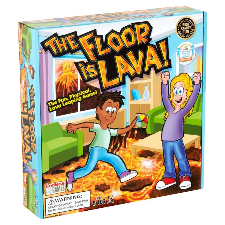 The Original The Floor Is Lava! Game by Endless Games - Interactive Game For Kids & Adults - Walm... | Walmart (US)