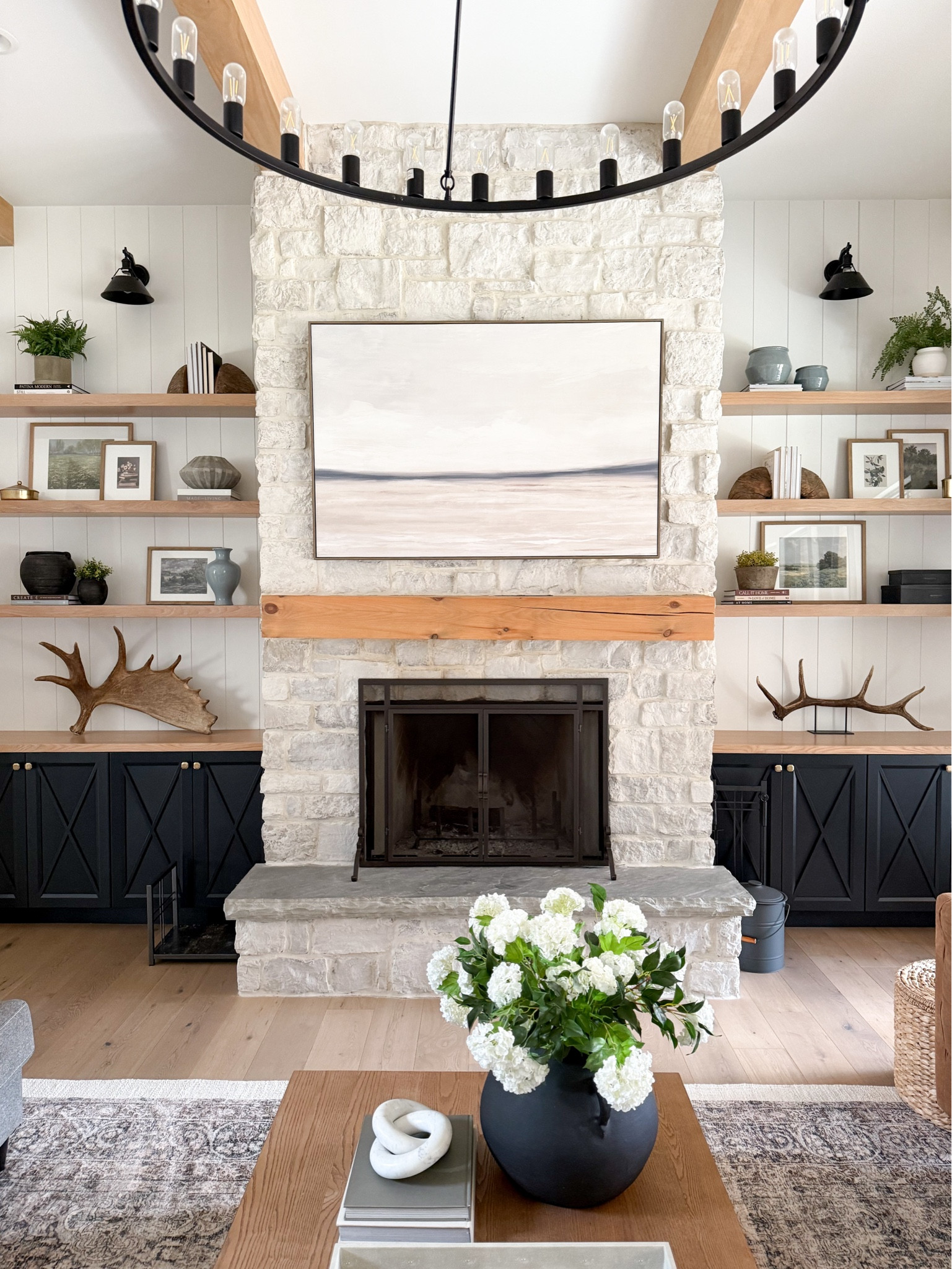 Notice anything different? I’ve ditched the black and white and added in some color. What do you think?

#LTKHome