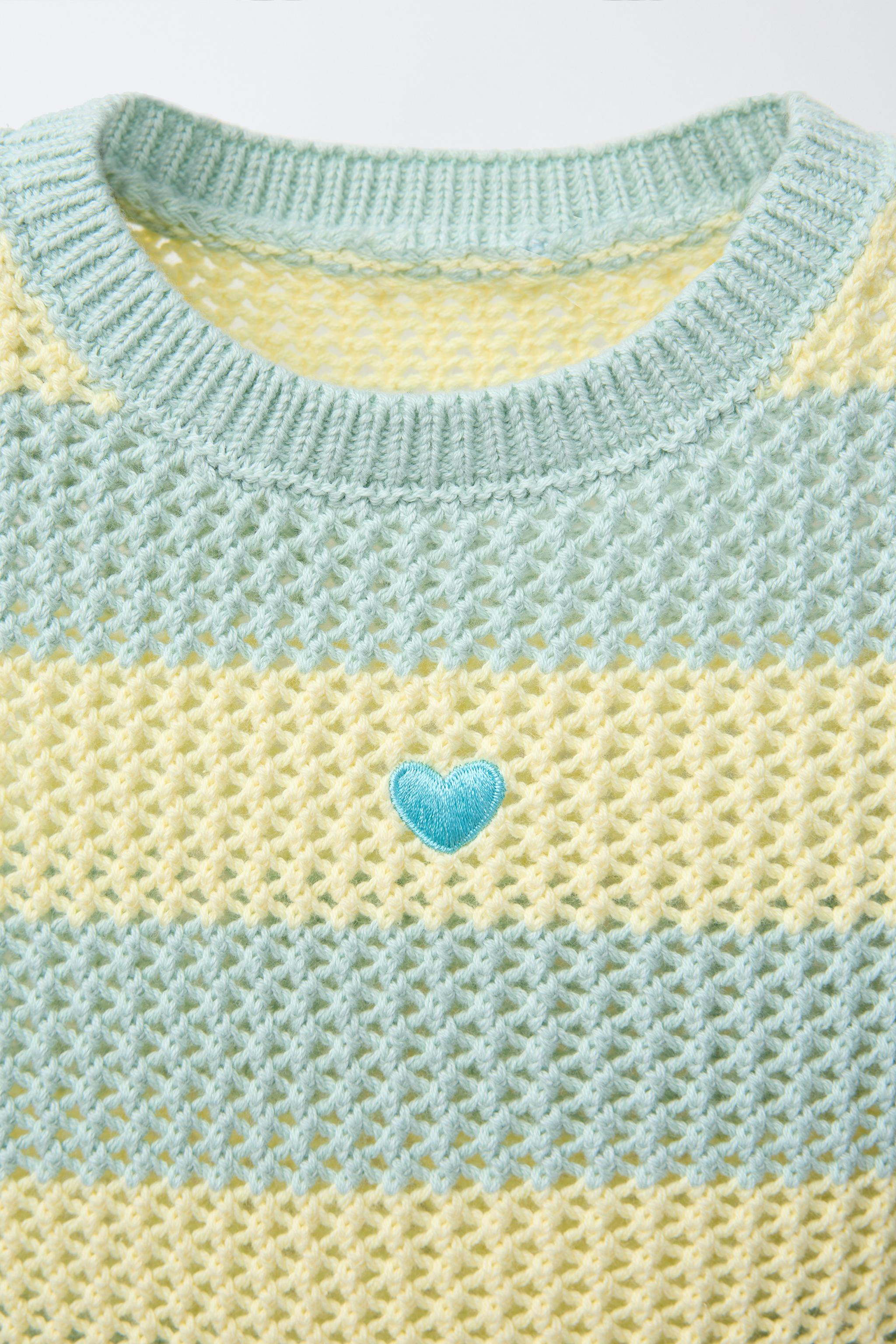 EMBROIDERED KNIT TOP | Zara US