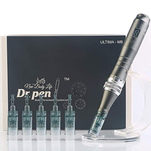 Dr. Pen Ultima M8 Professional Microneedling Pen - Wireless Derma Auto Pen - Amazing Skin Care Tool Kit for Face and Body - 6 Cartridges (3pcs 16pin + 3pcs 36pin) | Amazon (US)