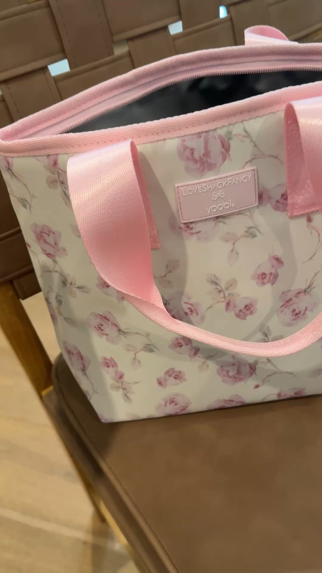 Watching for a restock like a hawk on this cute lunch bag!