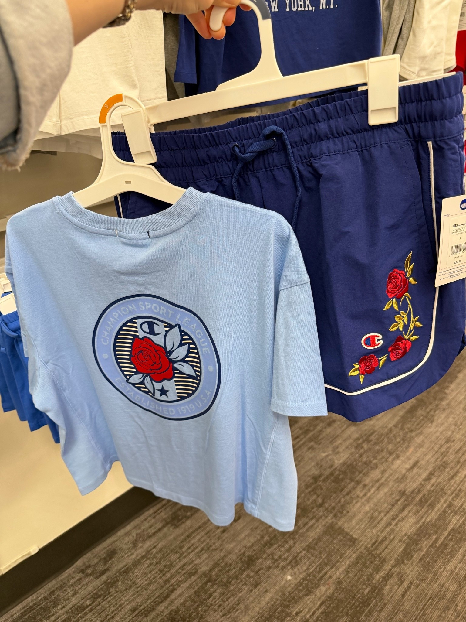 Very impressed with the Champion collection at Target, who knew they’re cool again?! #targetstyle