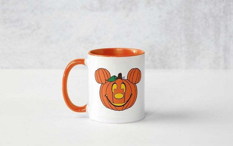 PSL Pumpkin Mickey Mouse Mug | Etsy (US)