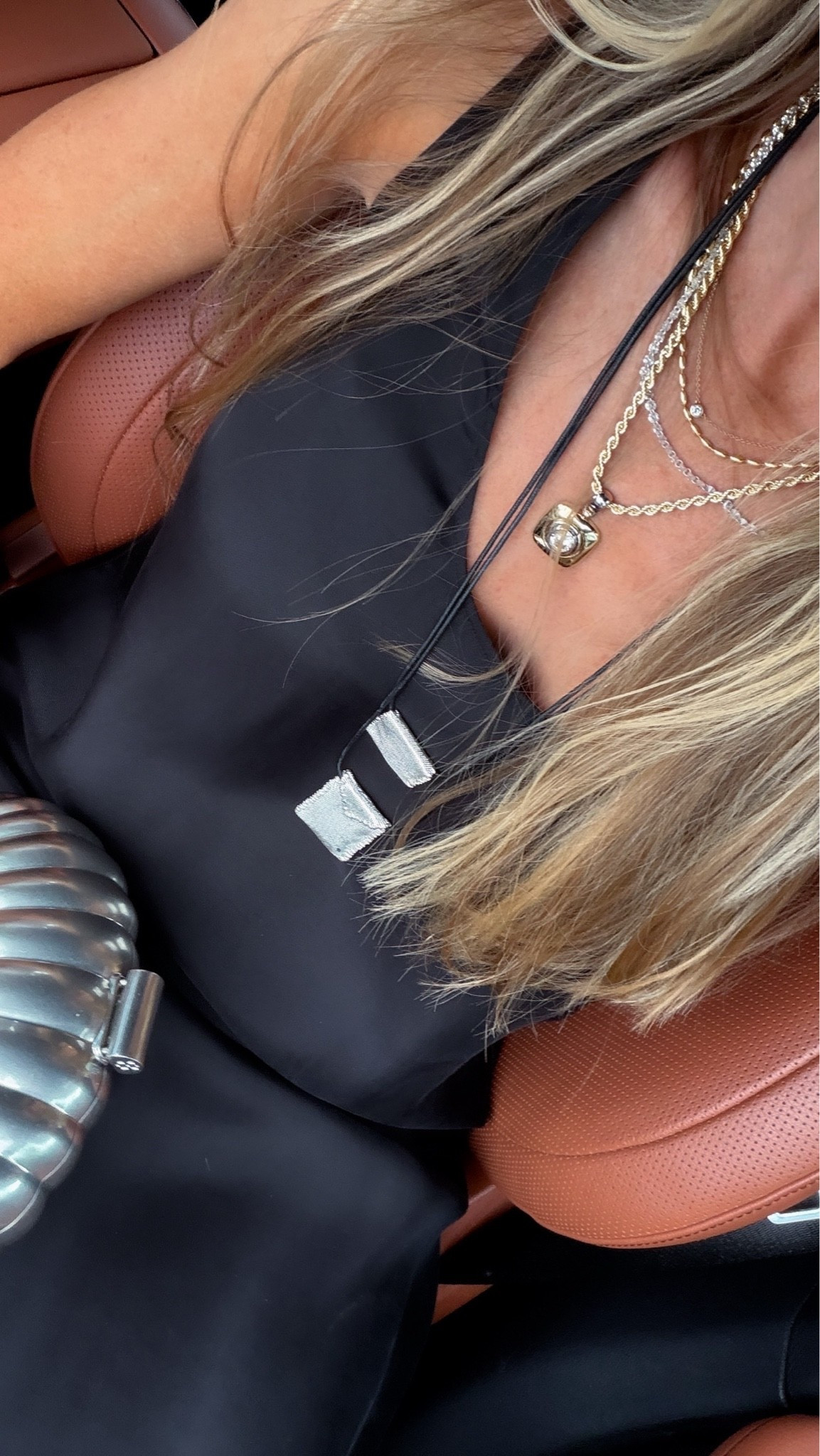 A layered necklace stack really elevates a simple dress. Perfect for date night.

#LTKgrwm #LTKootd #LTKdayinmylife