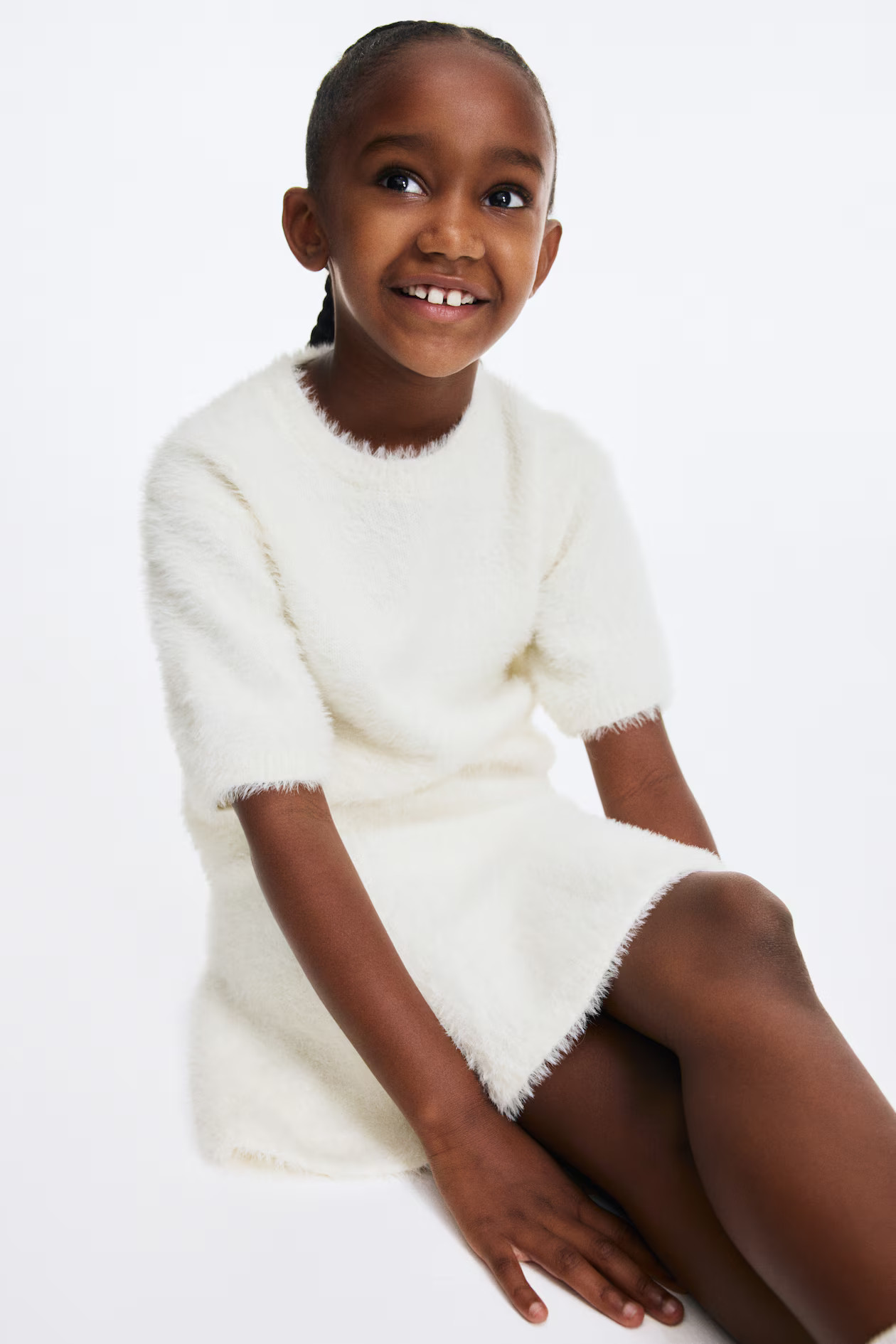 2-Piece Fluffy-Knit Set | H&M (US + CA)