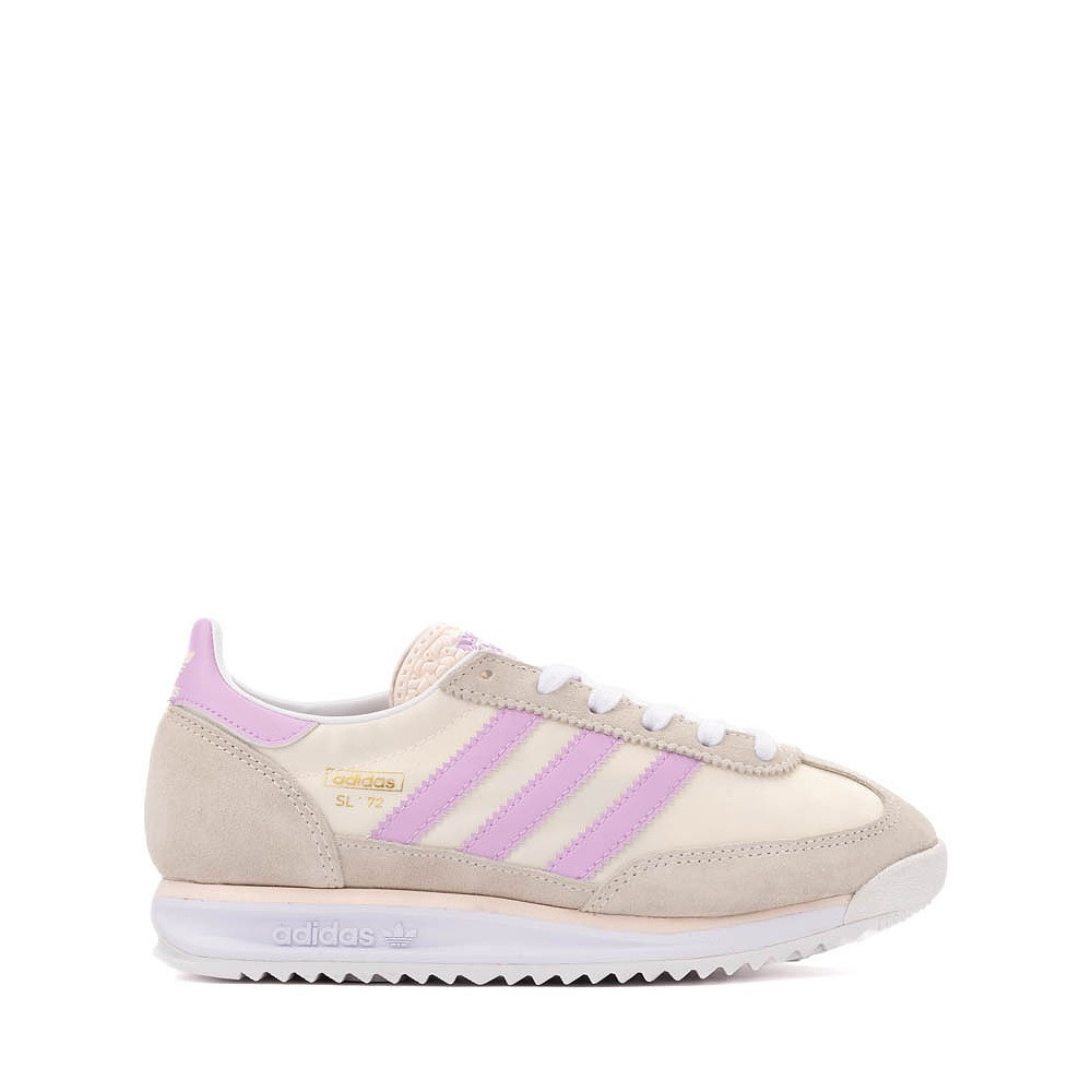 adidas SL 72 RS Athletic Shoe - Big Kid - Chalk White / Bliss Lilac / Wonder Quartz | Journeys