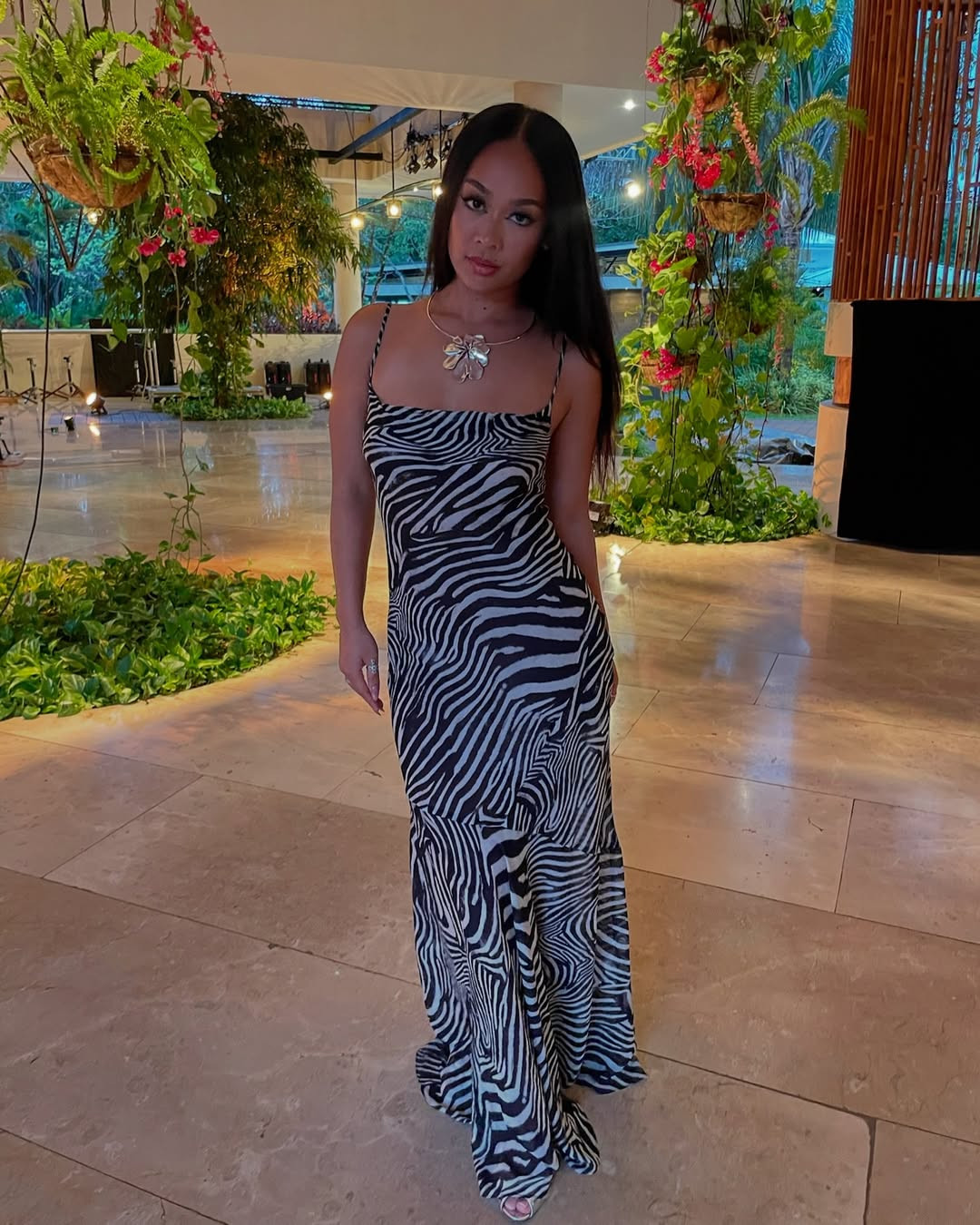 Statement dress energy 🦓🖤 

 

#LTKStyleTip