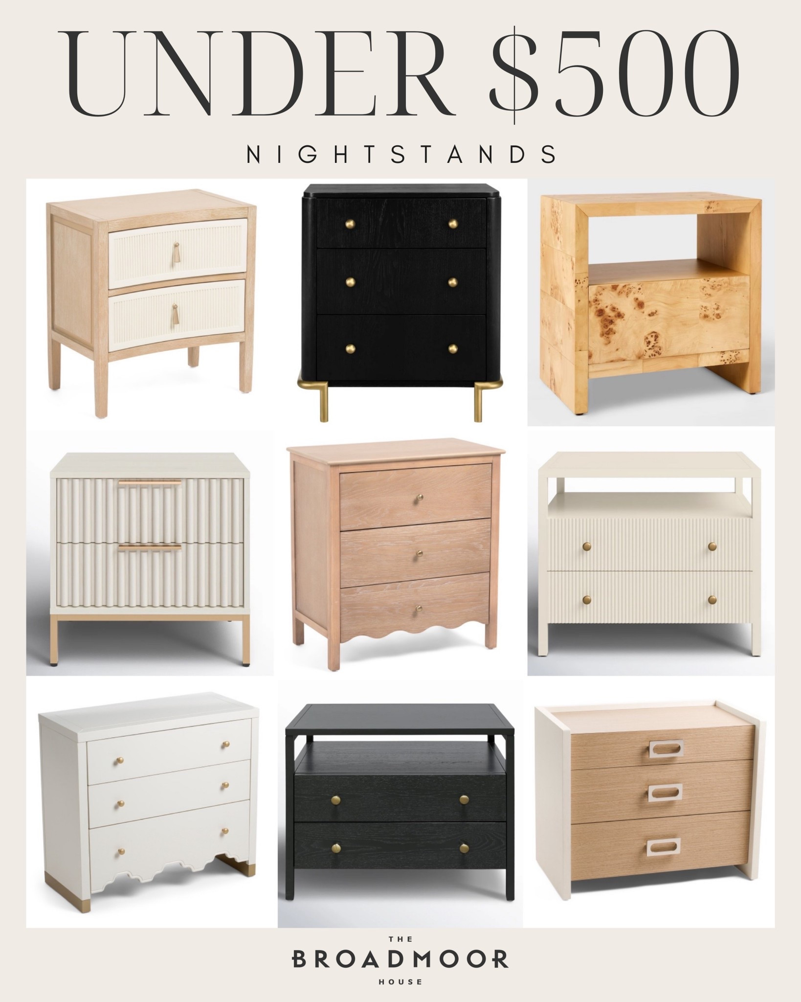 Nightstands under $500!

#LTKSeasonal #LTKHome