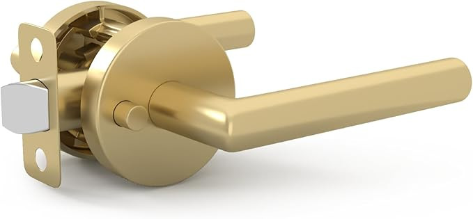 Mega Handles - Ronn Privacy I Lever Door Handle Set for Hallway, Closet and Bathroom I Reversible... | Amazon (US)