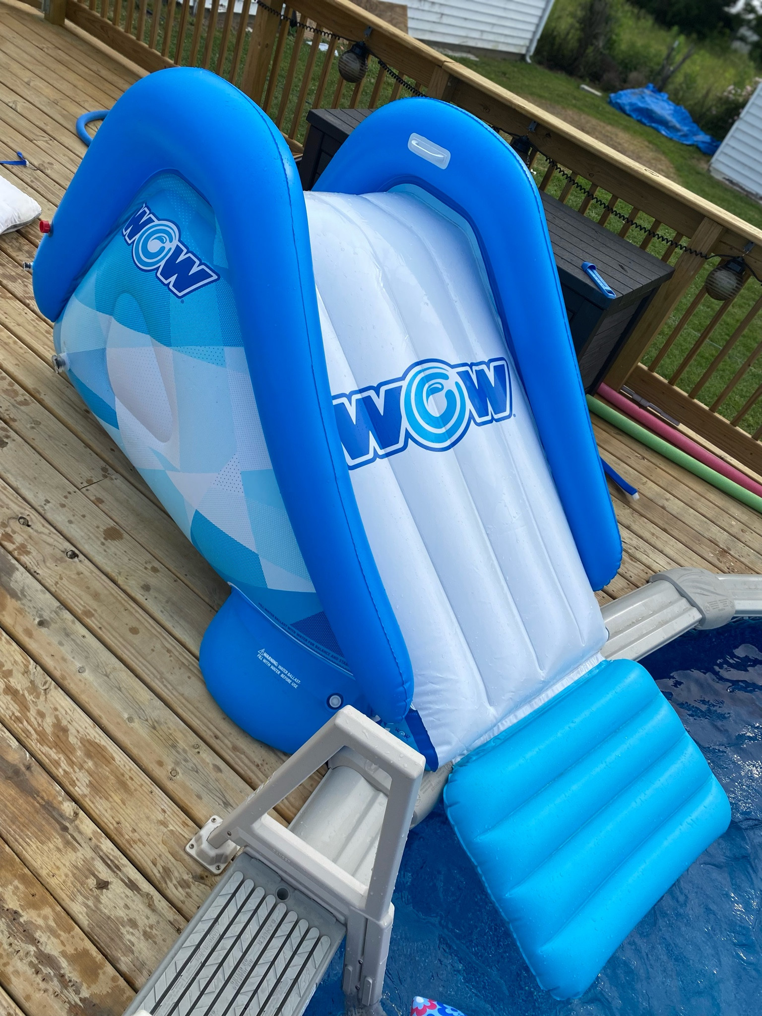 Wow Sports Super Slide with Sprinklers, Blue - Sam's Club