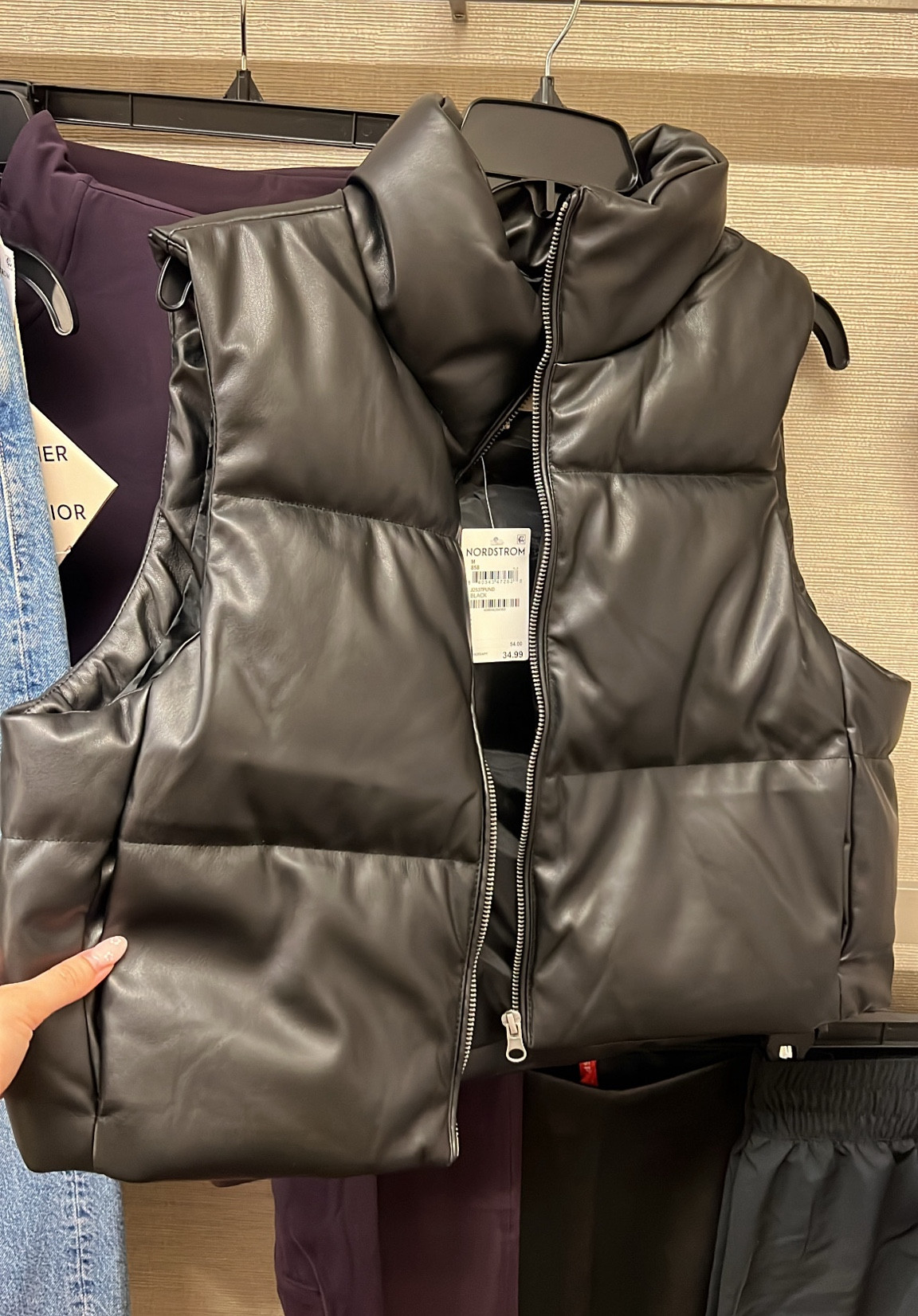 I wasn’t sure if the cropped puffer vest would still be in this year but Nordstrom has a ton of new styles and some of them are already almost sold out! This one is only $35

#LTKxNSale #LTKSummerSales #LTKSeasonal