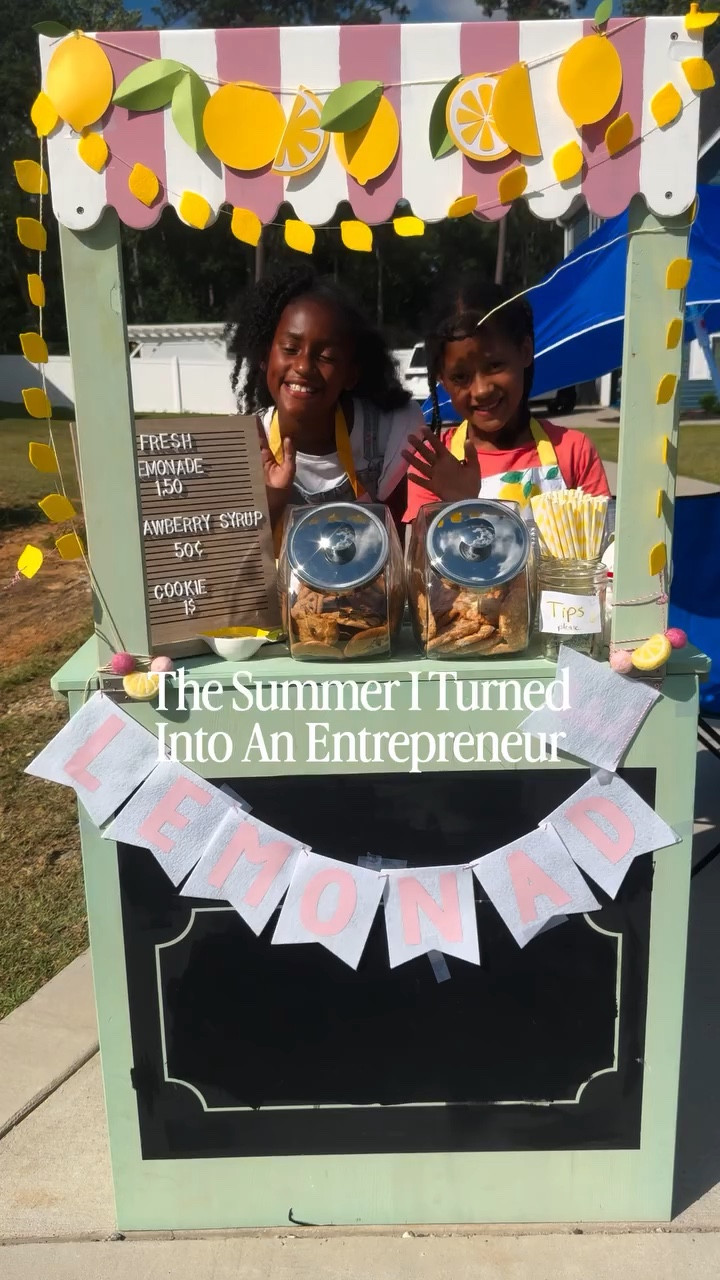 SAVE THIS POST | I’ll always say yes to lemonade stands because it’s never really about the lemonade. It’s about teaching confidence, independence, creativity, and showing them they can turn an idea into something real 🍋☀️ Today it’s lemonade…tomorrow it could be anything.

Comment SHOP for links https://liketk.it/5hz4m