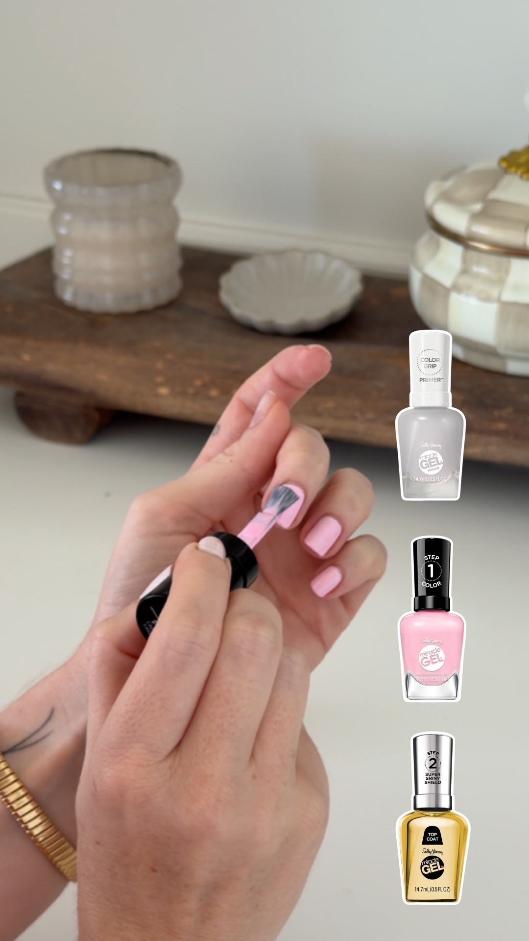 #ad loving doing my nails at home lately with the sally Hansen miracle gel system! Lasts up to 2 weeks and sooo many colors to choose from ! #targetpartner #SHPartner #SallyHansenPartner @sally_hansen @target