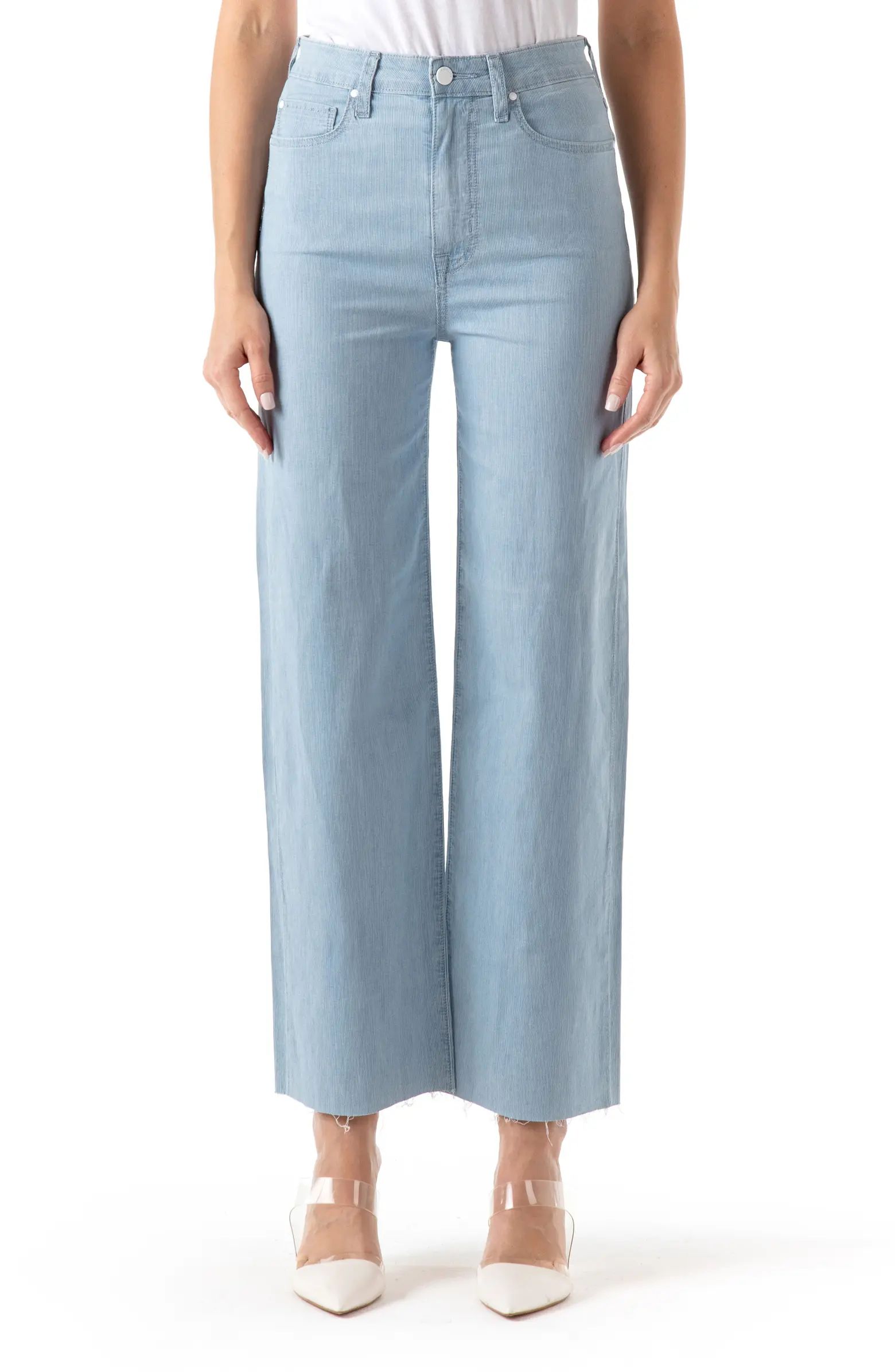 Malibu High Waist Crop Flare Jeans | Nordstrom