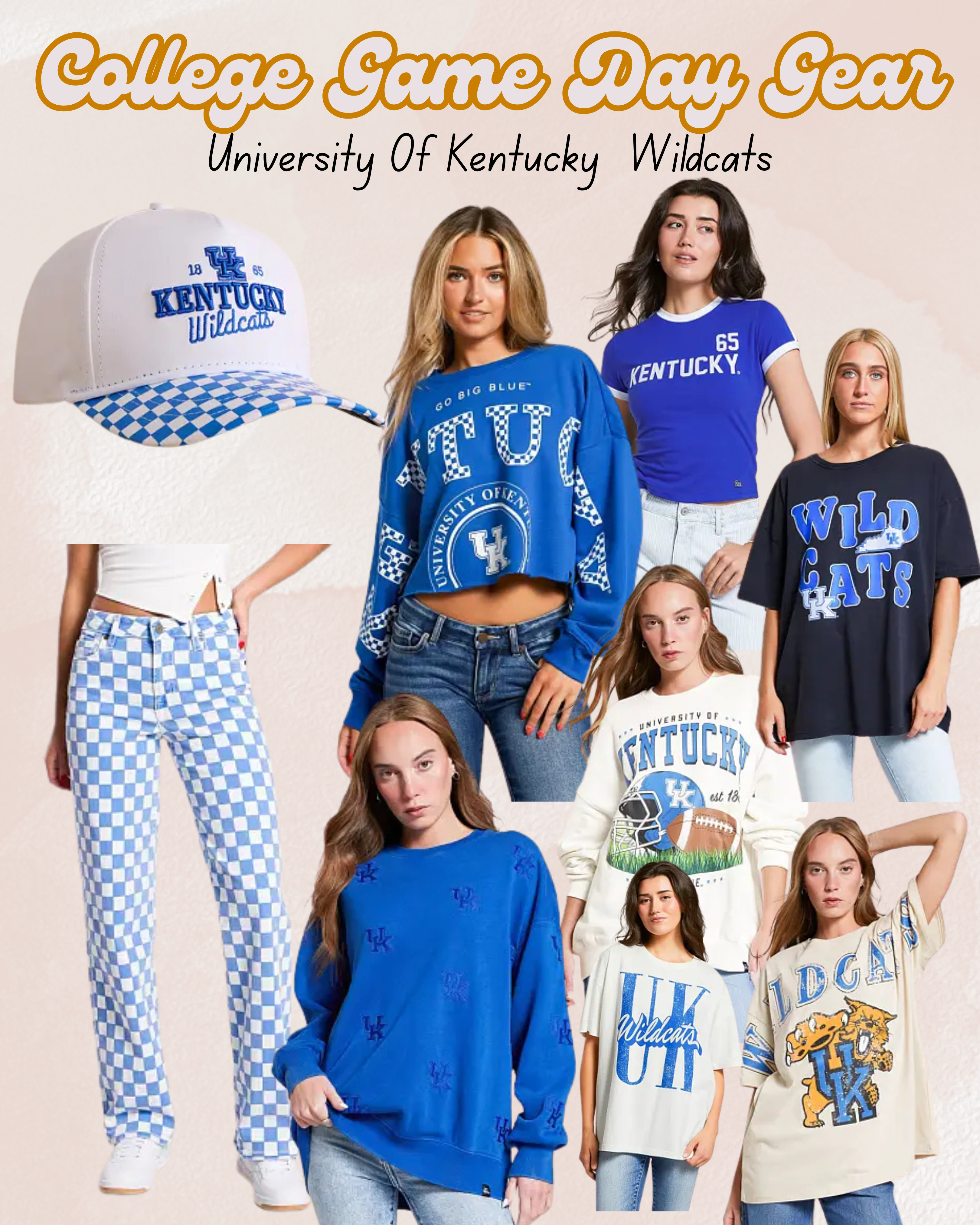 Buckle has the cutest game day gear. Perfect for Fall. Wear to football, basketball, baseball, or any games or events for the matter. Here is the options for University of Kentucky Wildcats.  UK Go Big Blue 

 

#LTKSeasonal #LTKActive #LTKStyleTip