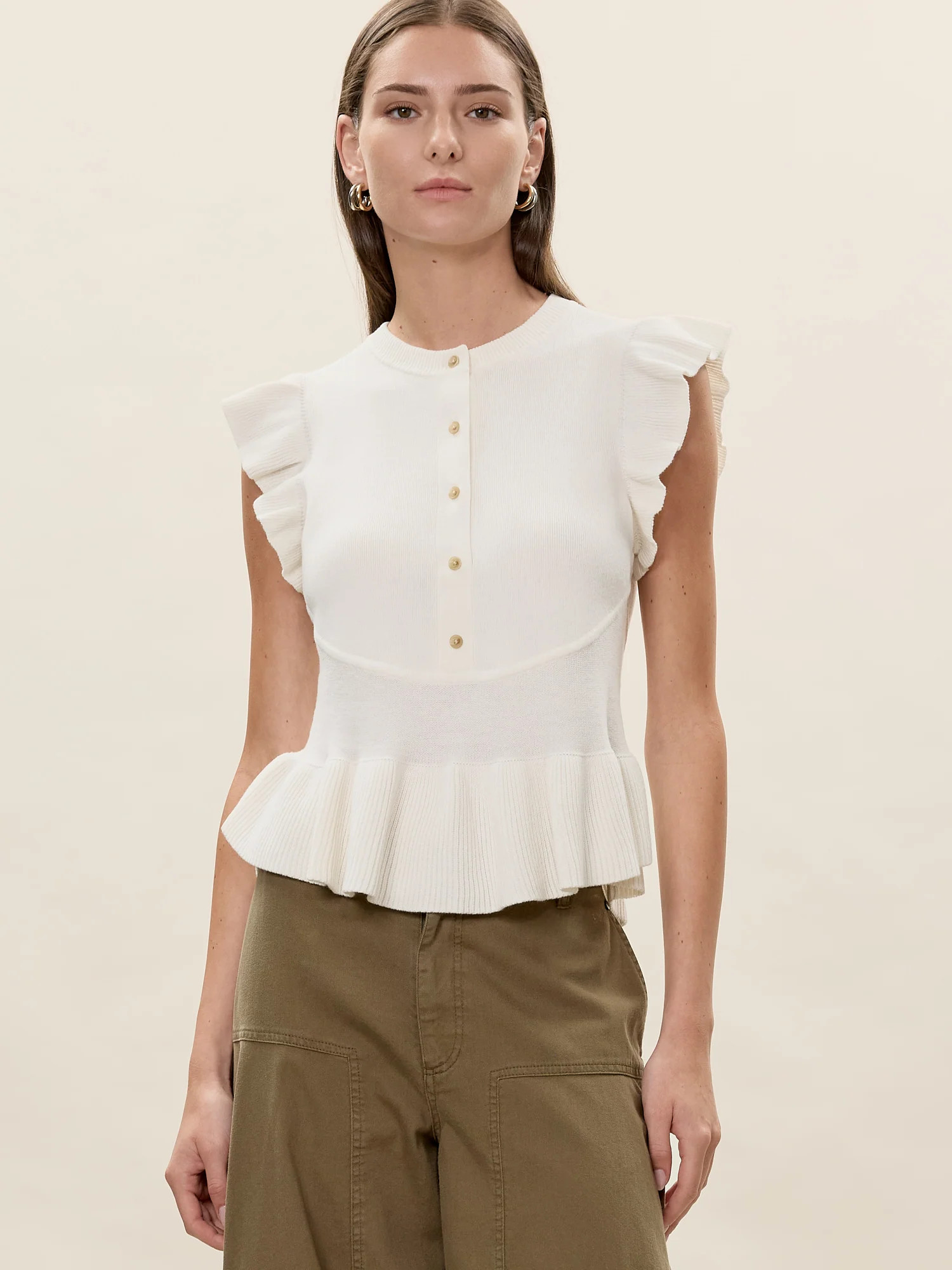 Rhea Knit Sweater | Rebecca Taylor