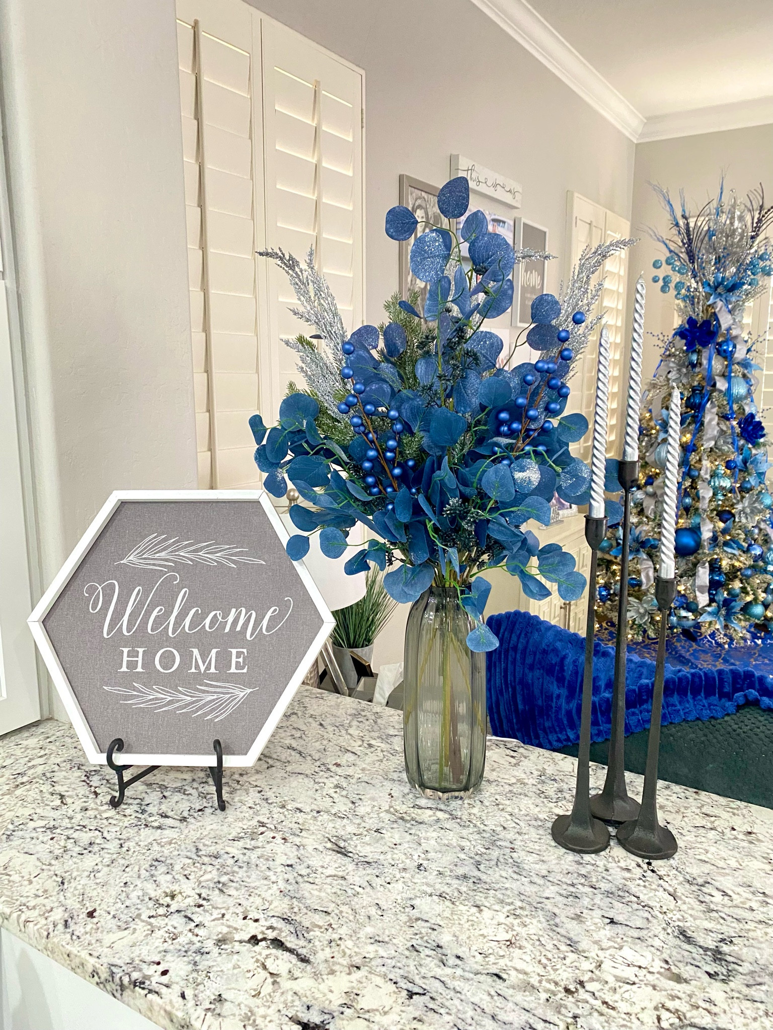 I am so sad to take Christmas decor down! 🥺 when do you take decor down? 

#bluechristmasdecor #holidaydecor #homedecorating #takingchristmasdown #stylewithnancy

#LTKHome #LTKSeasonal #LTKHoliday