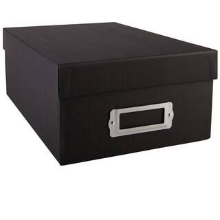 12 Pack: Black Photo Storage Box by Simply Tidy™ | Michaels Stores