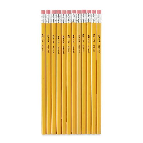 Pen+Gear No. 2 Wood Pencils, 12 Count | Walmart (US)