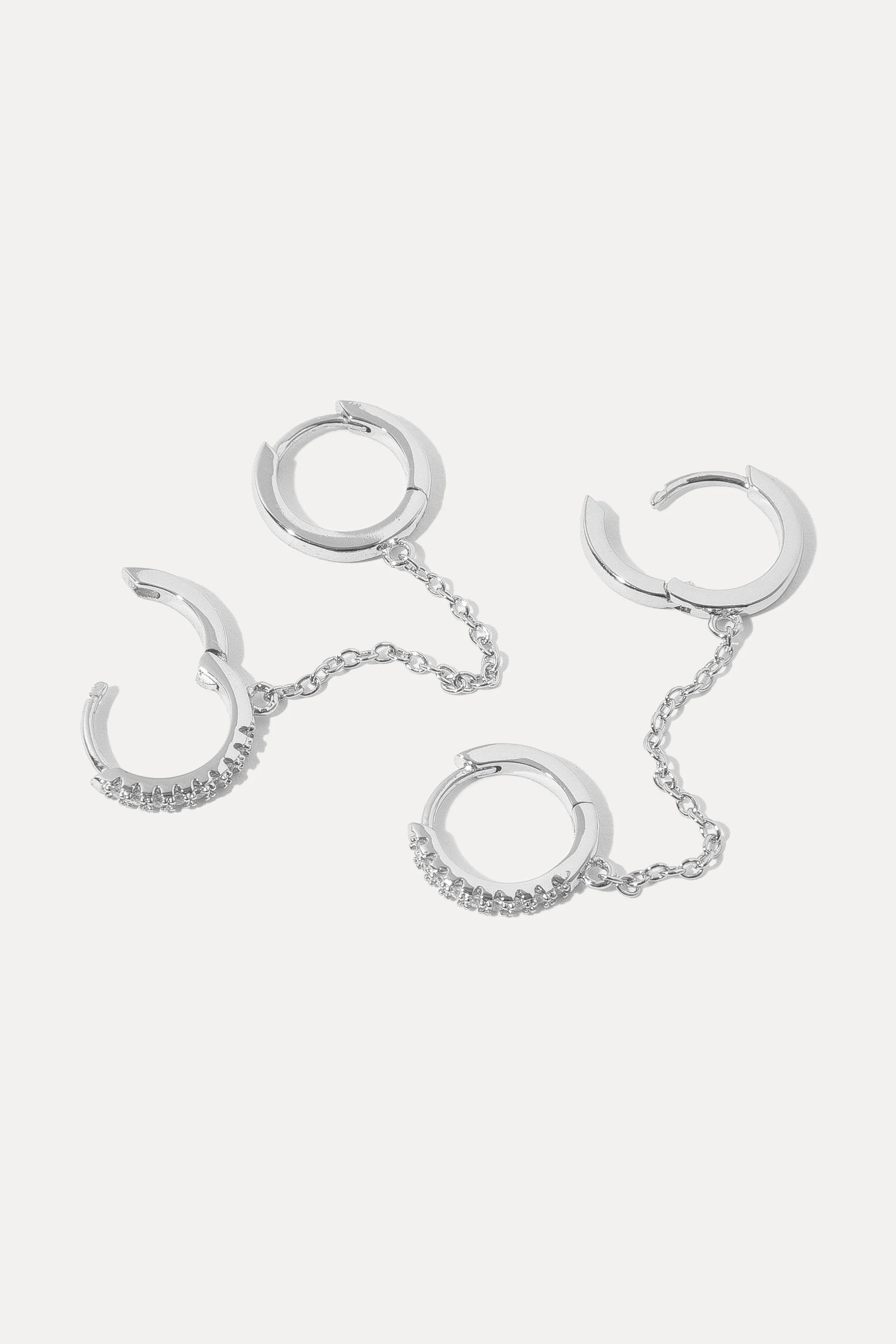 Elliot Double Hoops | Miranda Frye Inc.