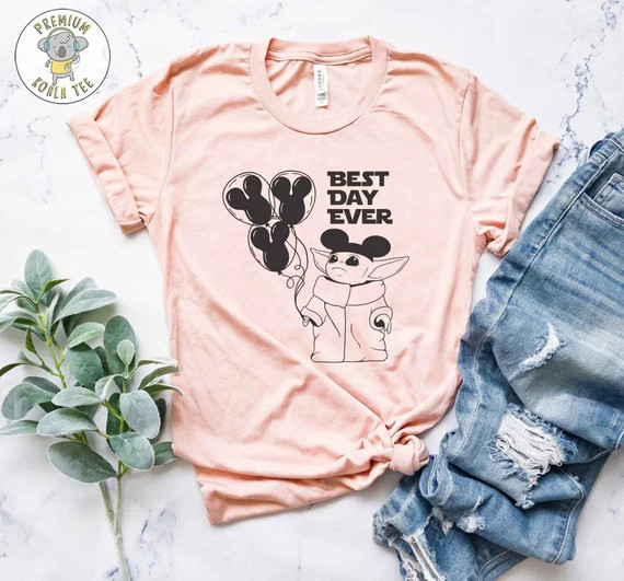Baby Alien Best Day Ever Shirt, Disney Best Day Ever Shirt, Mickey Ears Shirt, Disney Shirt, Disn... | Etsy (US)