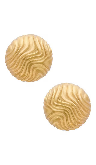 Cult Gaia Jaala Earring in Metallic Bronze. | Revolve Clothing (Global)