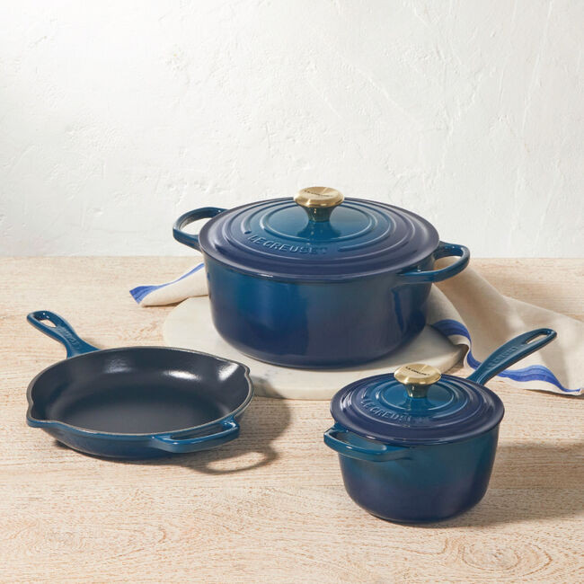Signature Enameled Cast Iron 5-Piece Cookware Set | Le Creuset
