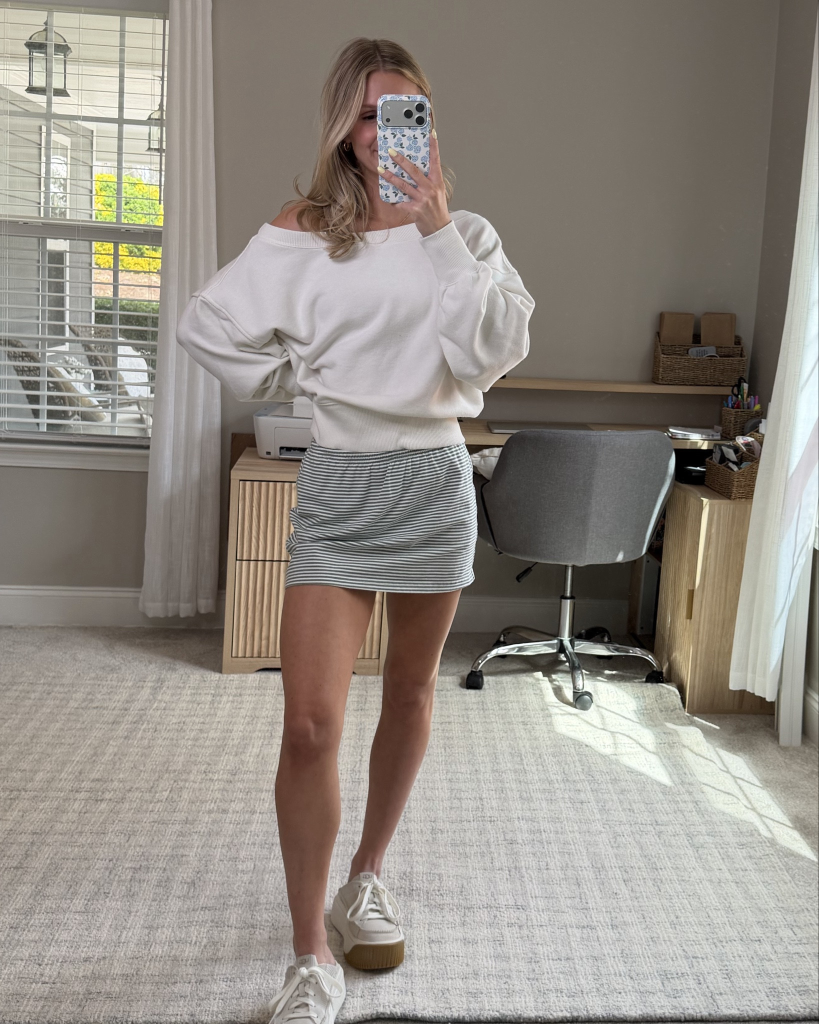 My newest obsession…this cotton mini skort from @Aerie ✨
comfy but SO cute & versatile ✔️

Comes in a few colors & it’s 40% off right now, making it under $30 👏🏼  I’m wearing an XS

Everything else I’m wearing is on sale too rn ☺️ 



#aeriestyle #matchingsets #casualoutfits #athleisure #spring #summer #miniskort #cotton #aeriesale #offshoulder #springstyle #casualstyle 

#LTKActive #LTKSaleAlert