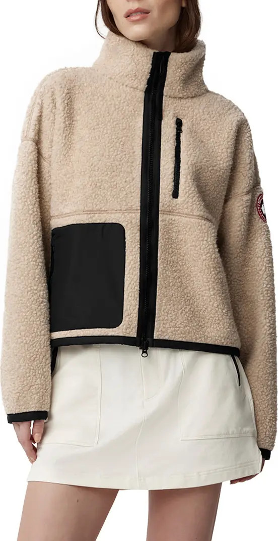 Simcoe Wool Blend Fleece Jacket | Nordstrom