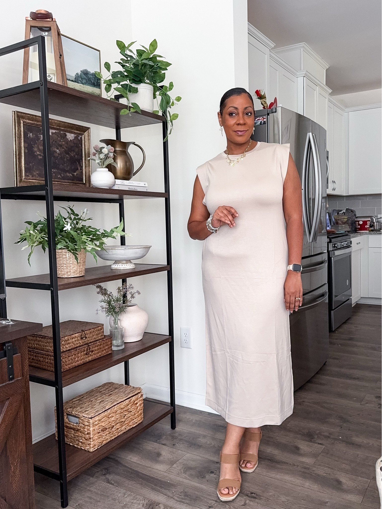 Maxi dress styling!! Fits tts wearing large but if going with a lighter color like this one it will show your lumps and bumps so I’d go with shapewear. You won’t see as much with a darker color. 

Summer dress, Amazon fashion, Amazon dresses

#LTKootd #LTKMidsize #LTKSeasonal