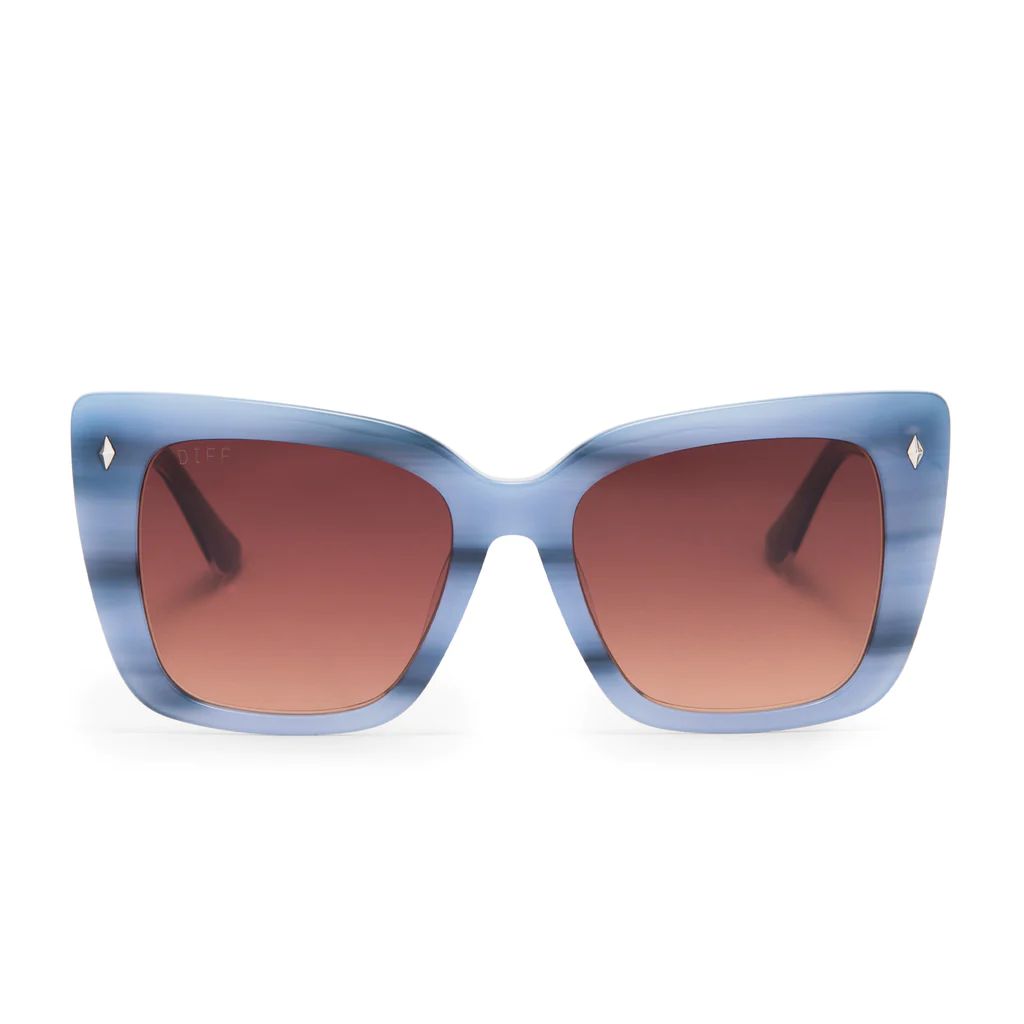 AHSOKA TANO™ - TORGRUTA™ TORTOISE + MAROON GRADIENT SUNGLASSES | DIFF Eyewear