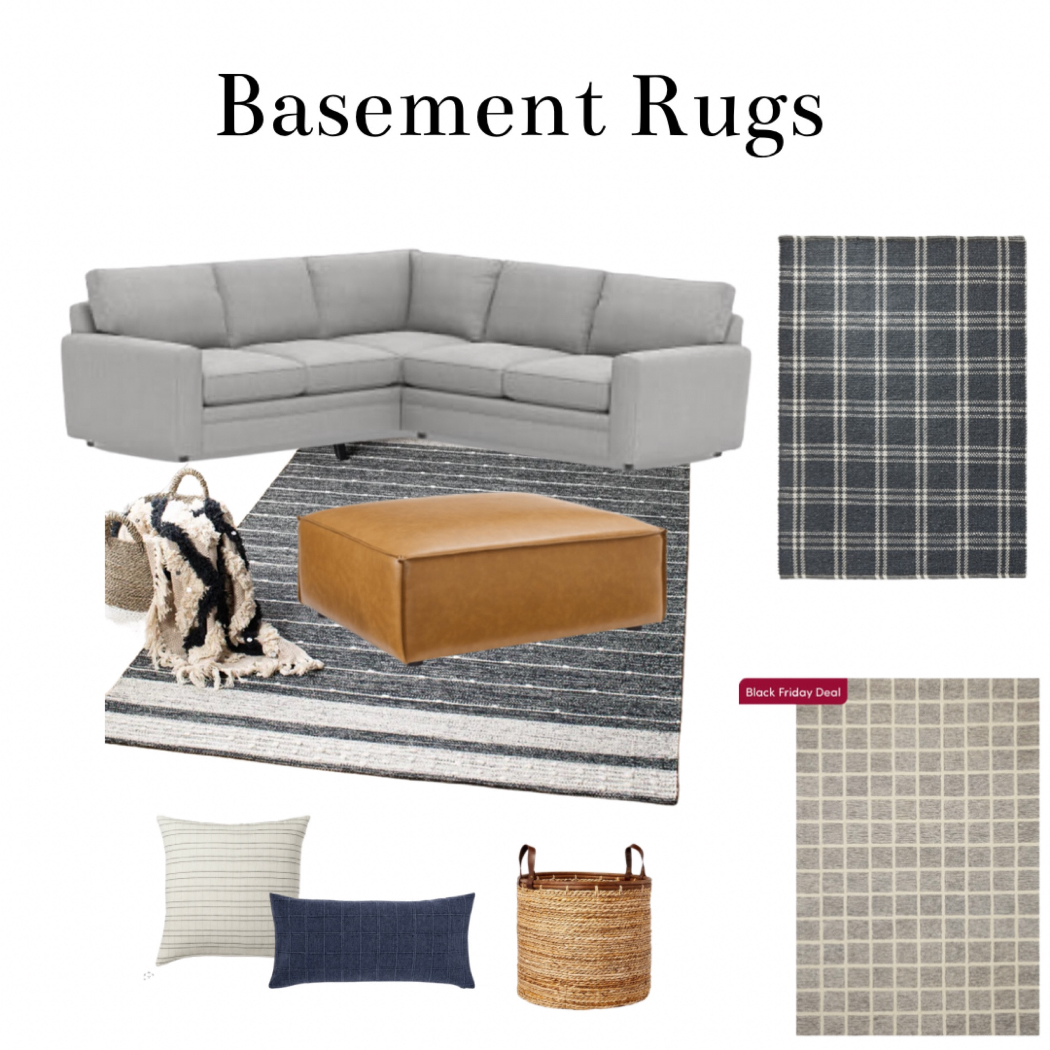 Basement rug ideas