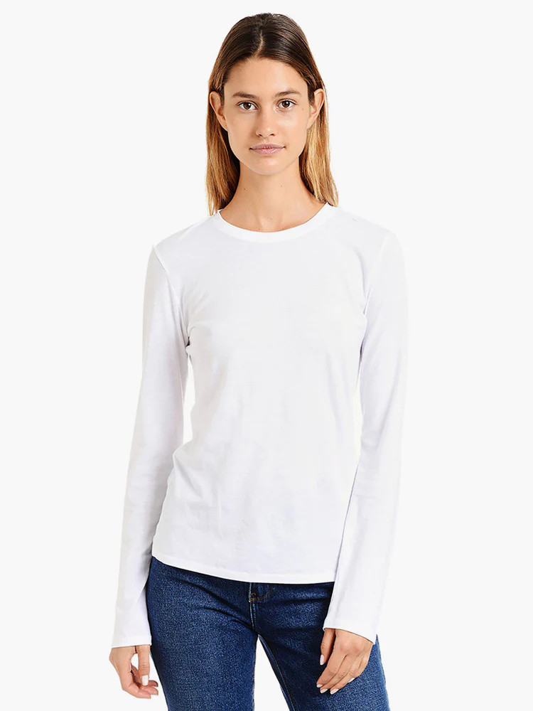 Women's Long Sleeve Crew Tee Marcy - Mott & Bow | Mott & Bow