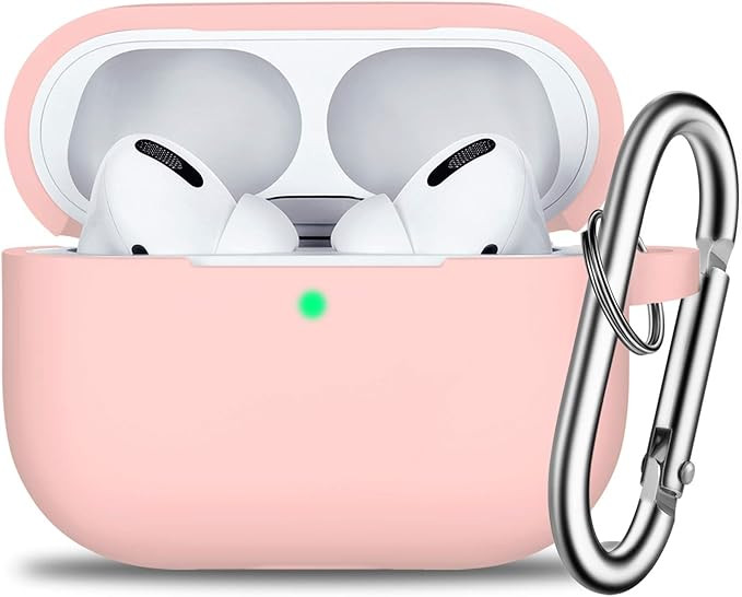 R-fun AirPods Pro Case Cover with Keychain, Full Protective Silicone Skin Accessories for Women G... | Amazon (US)