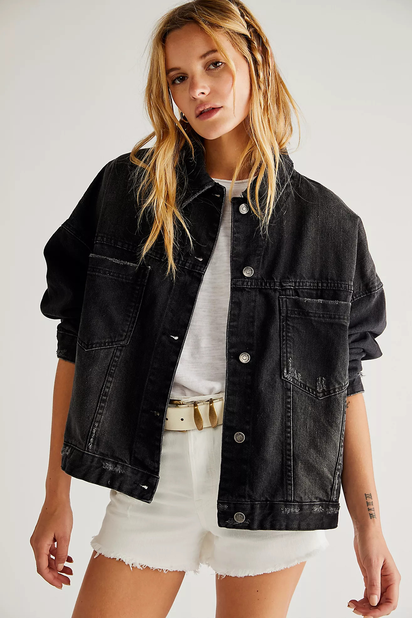 We The Free Opal Swing Denim Jacket | Free People (Global - UK&FR Excluded)
