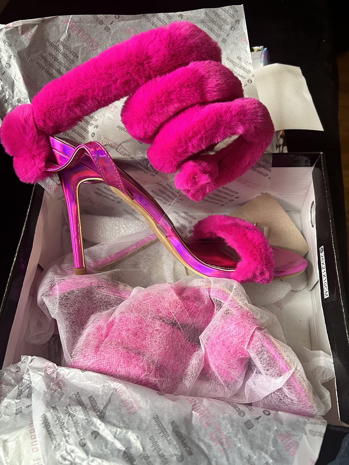 Cape Robbin Women Sexy High Heels Strappy Lace Up Shoes Heels with Open Toe | Amazon (US)