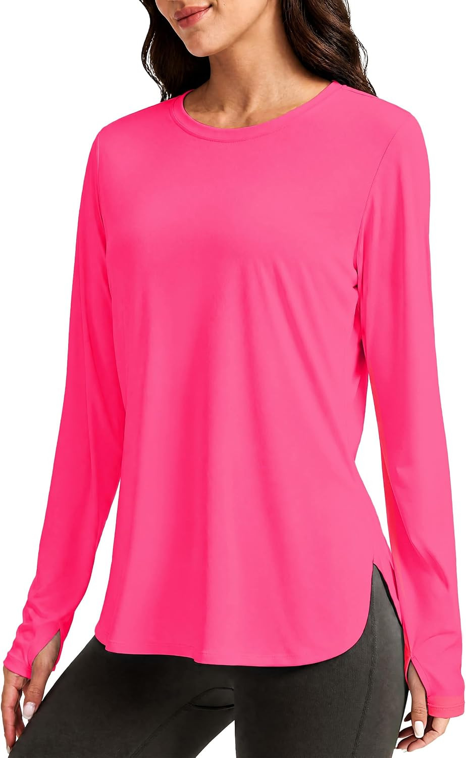 Alaroo Long Sleeve Shirts Workout Tops for Women UPF 50+ Sun Shirt Clothing | Amazon (US)