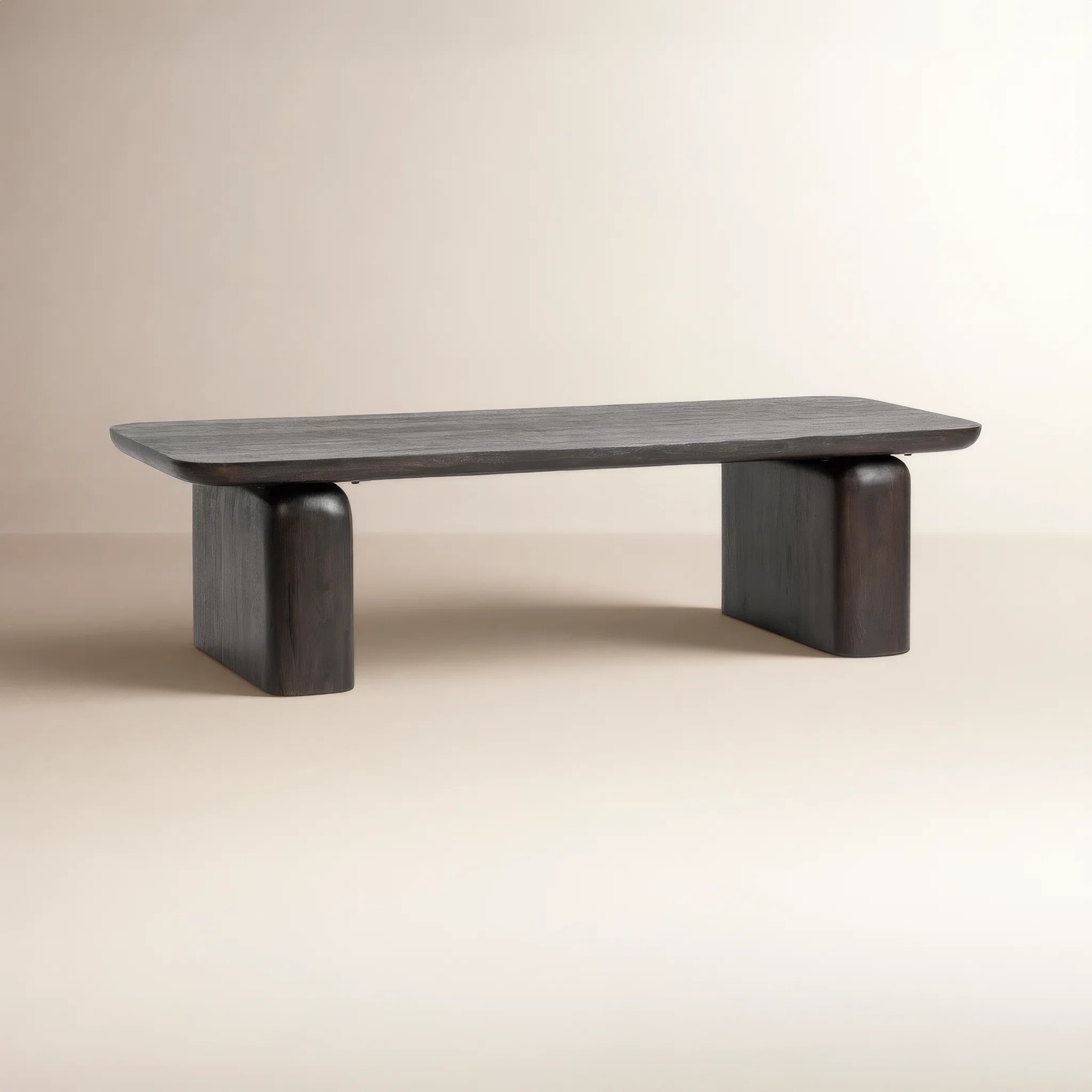 Bergholt Solid Wood Sled Coffee Table | Wayfair North America