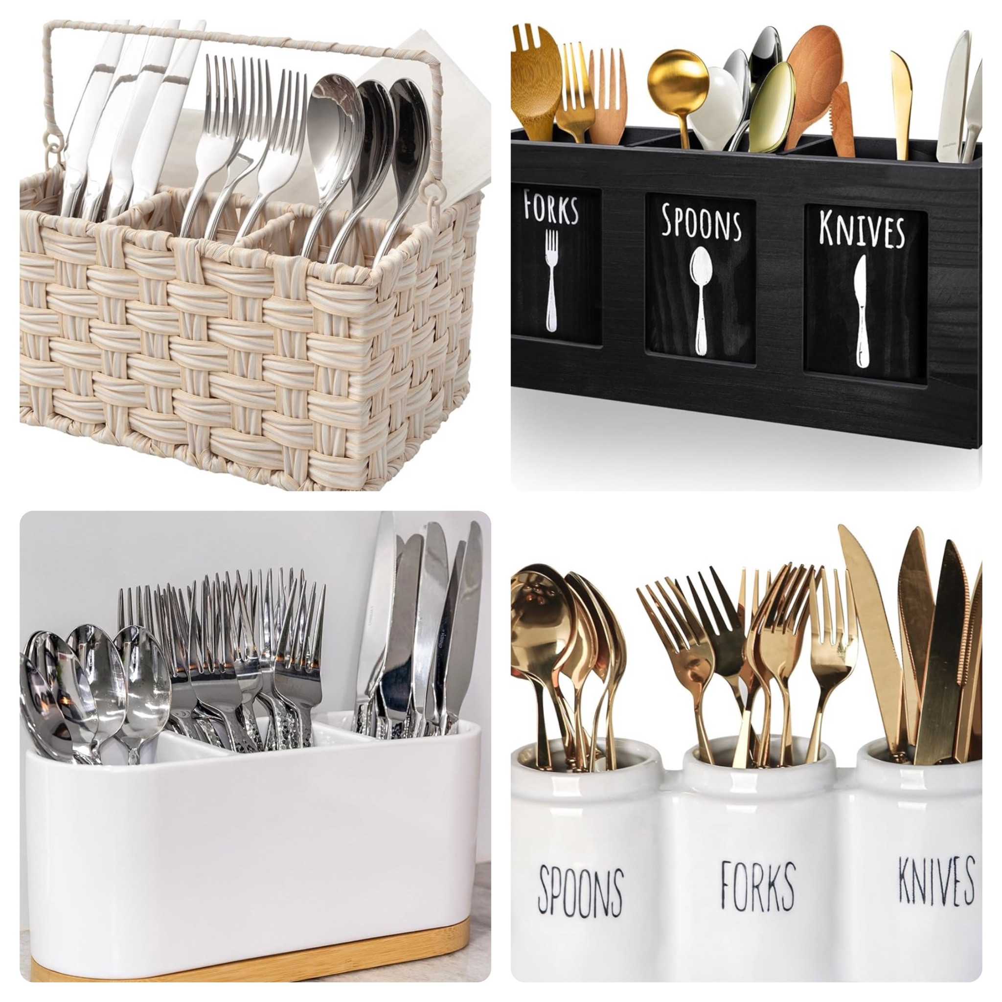 If you host, this is a necessity!!!

fork, spoon, knife, holder, silverware holder, silverware serving, silverware basket, silverware organizer, holidays, parties, hosting

#LTKhome #LTKHoliday #LTKparties