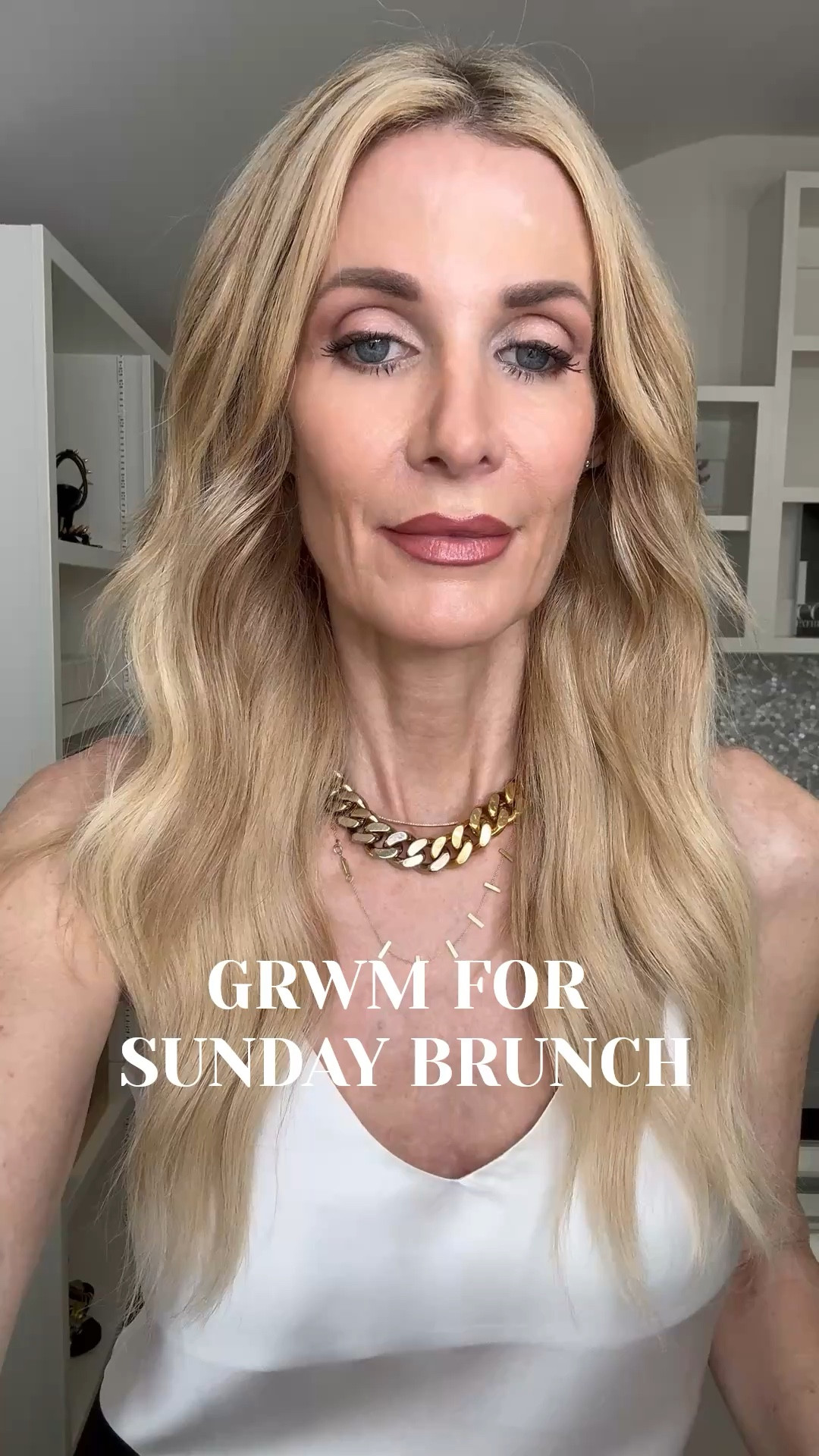 Sunday brunch style, elevated ✨

This navy 100% mulberry silk midi skirt is one of those pieces that just works—high-waisted, ultra-flattering, and it hugs in all the right places (plus it comes in multiple colors 🙌). 

Paired it with a white silk v-neck tank—an absolute wardrobe staple and the perfect layering piece you’ll want to wear under all your favorite jackets.

Added these gorgeous gold wedges and finished it off with a classic denim jacket… because that third layer always pulls a look together ✨

Everything runs true to size—wearing an XS in the skirt, tank, and jacket.

Effortless, polished, and brunch-ready

#LTKOver40 #LTKgrwm #LTKootd