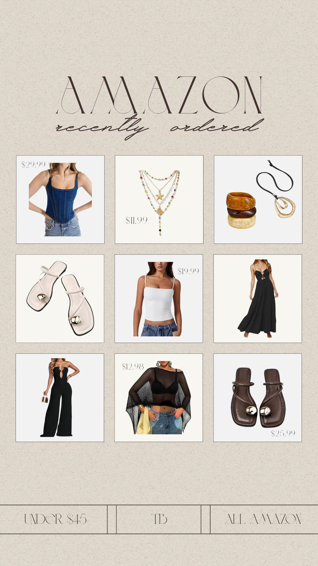 all these items are great for the summer!

amazon, amazon recently ordered, amazon haul, amazon finds, outfit round up, recent orders, fashion, midsize, beach outfits, vacay, tori block 

 #LTKgrwm #LTKootd #LTKSaleAlert