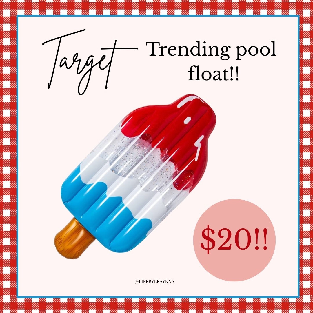 The perfect pool float to add some red, white and blue to your next pool party!!







Target / summer / pool party / 4th July / America/ Americana

#LTKHome #LTKSeasonal
