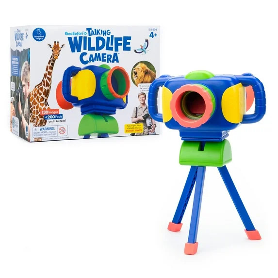 Educational Insights GeoSafari Jr. Talking Wildlife Camera, Science Toy, Kids Ages 4+ | Walmart (US)
