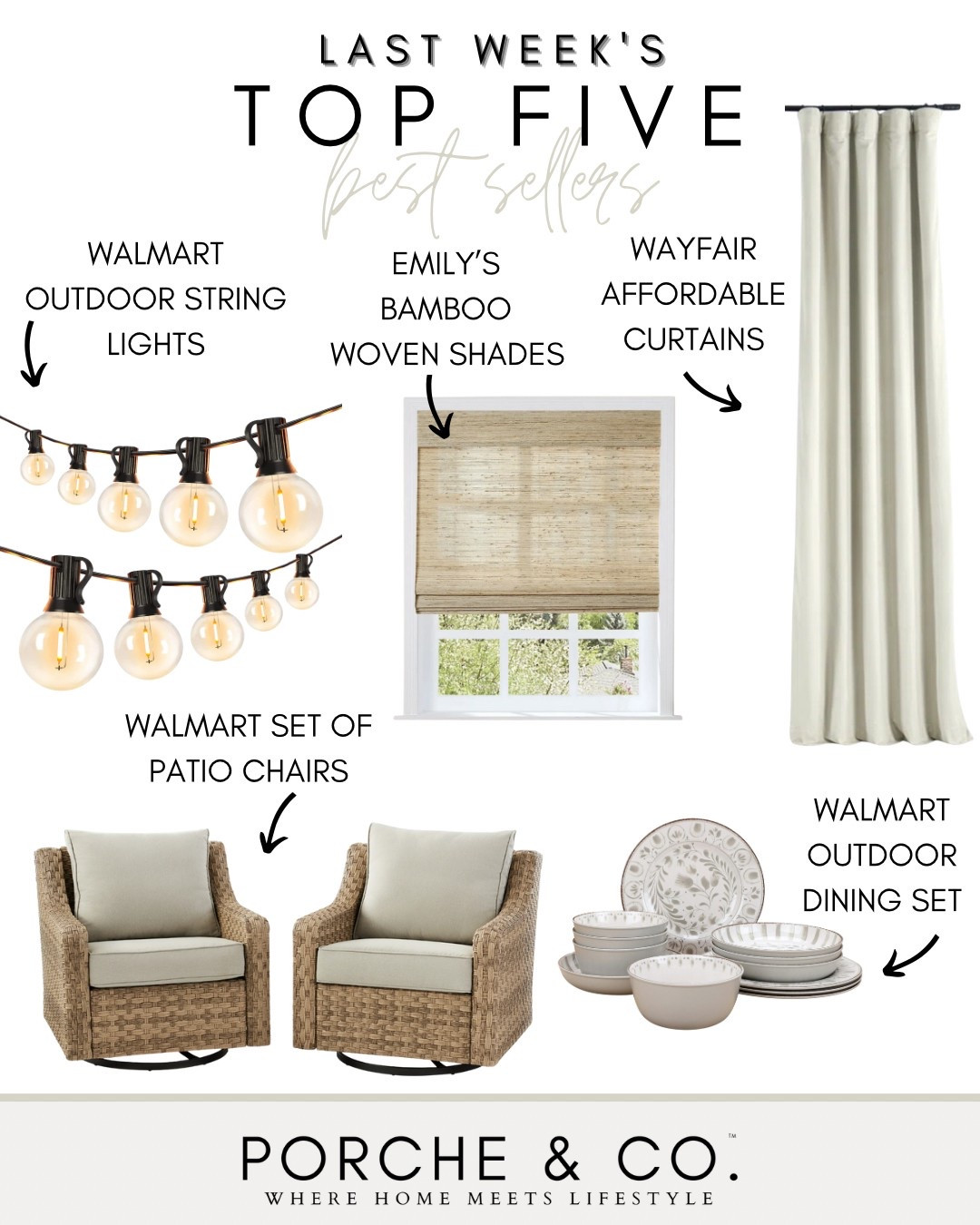 Top 5 best sellers, best sellers, Walmart best sellers 
#bestseller #top5bestsellers
#porcheandco

#LTKHome #LTKStyleTip