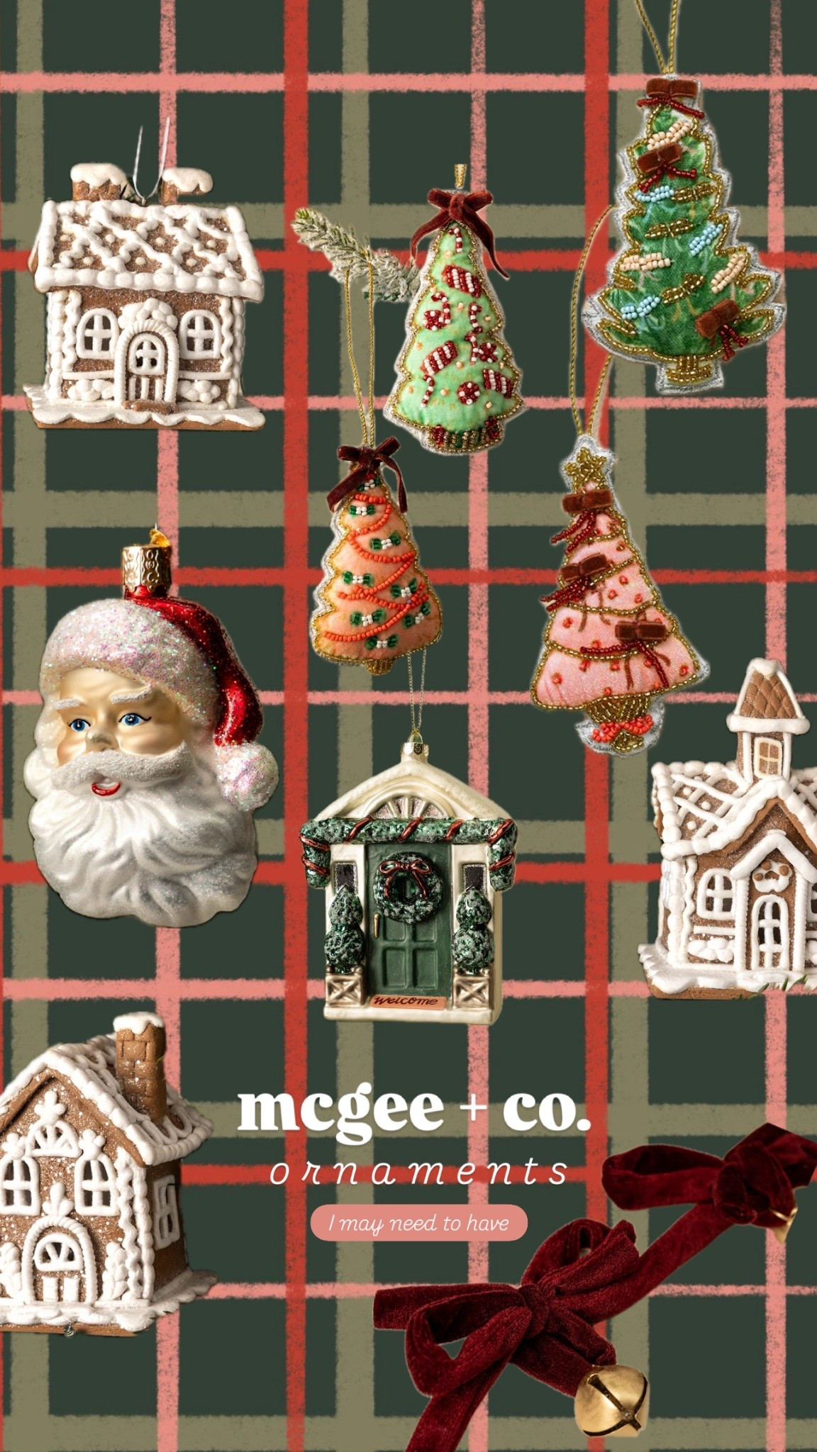 McGee + Co. holiday ornaments I love 🔔🎅🏻🎄🎀 

#LTKSeasonal #LTKHome #LTKFindsUnder100